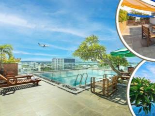 Bán toà apartment & hotel chuẩn 4 sao view cực hiếm ngắm may bay cất hạ cánh ngay từ phòng