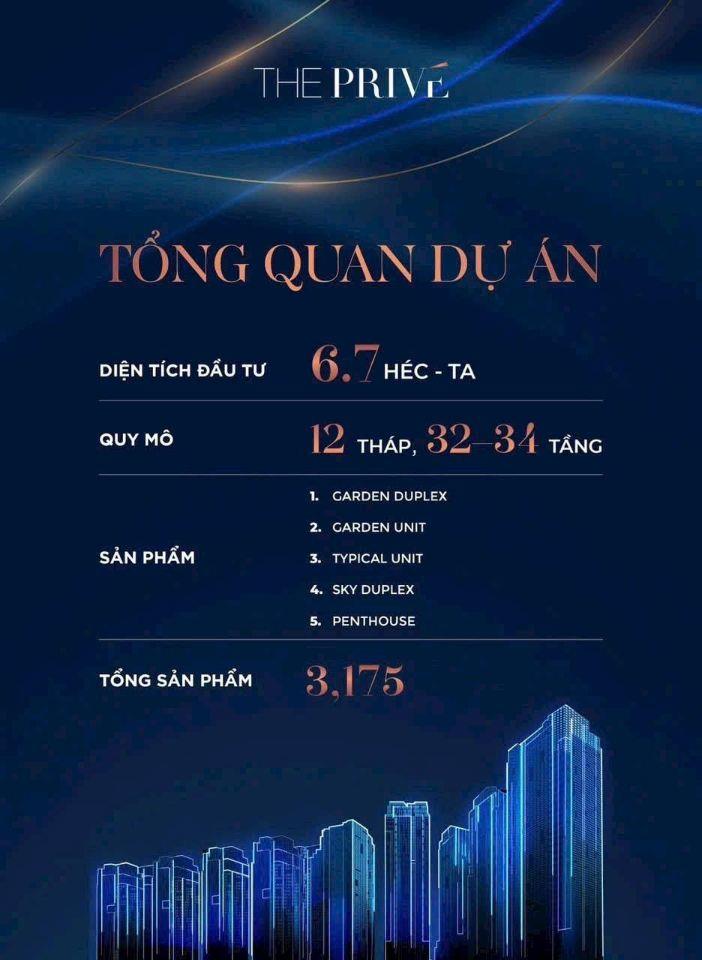 Chính sách siêu tốt chỉ TT 8.6%, đến khi nhận nhà, chỉ có tại The prive Quận 2 