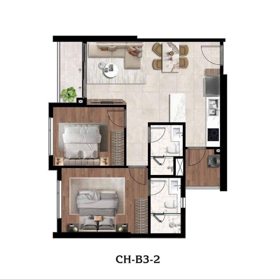 Chính sách siêu tốt chỉ TT 8.6%, đến khi nhận nhà, chỉ có tại The prive Quận 2 