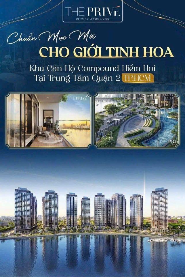 Chính sách siêu tốt chỉ TT 8.6%, đến khi nhận nhà, chỉ có tại The prive Quận 2 