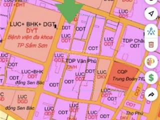 Bán đất đấu giá mbqh thọ văn , phường sầm sơn, thanh hoá.