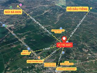 Chỉ 470 triệu  đất mặt tiền nhựa 6m, full thổ cư tại truông mít, dương minh châu