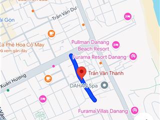 Bán lô góc mặt tiền trần văn thành, khuê mỹ, ngũ hành sơn, đà nẵng cổng furama 12,8 tỷ, 120m2