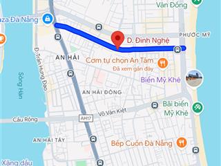 Lô đất đối diện vincom sơn trà 113m2 tại dương đình nghệ, an hải bắc, sơn trà, đà nẵng, 10, x tỷ