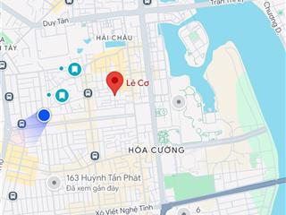 Cực sốc nhà 4 tầng mặt tiền đường lớn trung tâm hoà cườnghải châu110m2ngang 5,2mchỉ 7,x tỷ