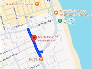 Bán lô đất sát biển mỹ khê cách bãi tắm chỉ 100m129m2giá 13,x tỷ