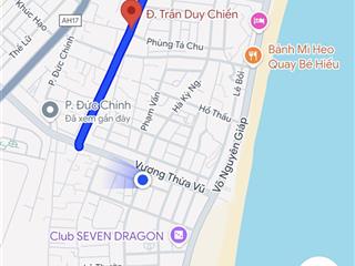 Nhà 3 tầng sát biển sơn trà 50m2 tại trần duy chiến, mân thái, sơn trà, đà nẵng, 4,95 tỷ