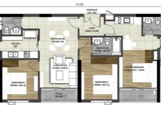 Bán căn hộ cao cấp dhomme 3 phòng ngủ 110m2  sổ hồng  giá chỉ 7.x tỷ giá gốc cđt chiết khấu 12%
