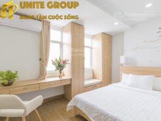 Cho thuê căn hộ quận 1, có dịch vụ dọn phòng + giặt đồ, thang máy, gần khu phố nhật, cảng nhà rồng