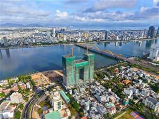 Bán căn 1pn + trần 5m tầng 18 sun ponte residence đà nẵng  view biển giá tốt