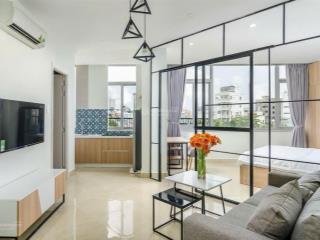 Ch luxury studio/1pn view sông  nội thất cao cấp, máy giặt riêng, bảo vệ 24/7  gần cầu kiệu