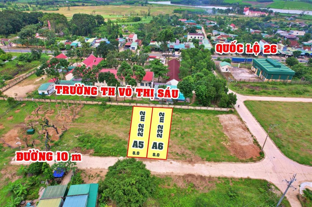 Chính chủ cần bán đất nền ngay khu đấu giá thị trấn m'drắk  đăk lắk  0938 668 ***