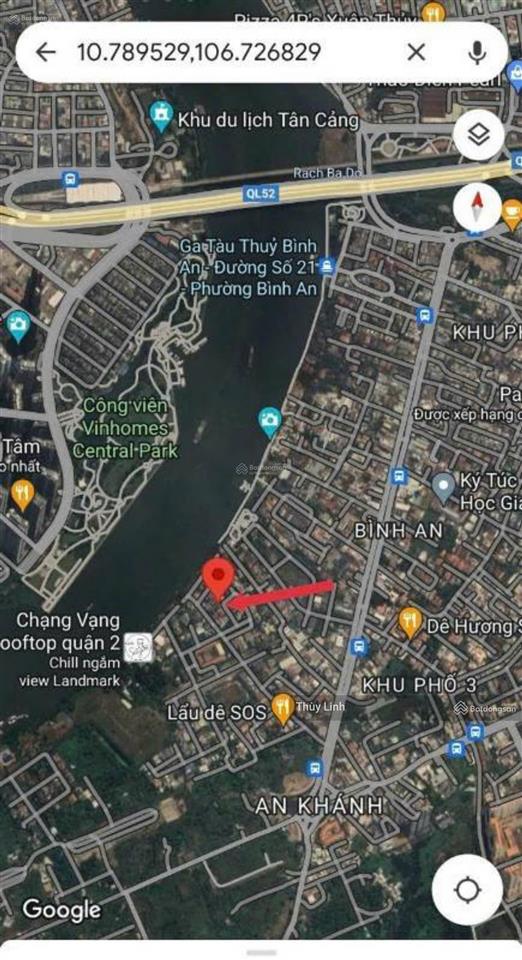 Bán đất biệt thự giáp sông trần não 15x20 nở hậu tài lộc cn 460m2 giá 73 tỷ