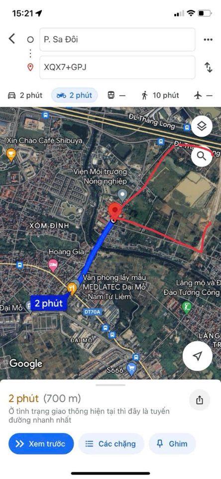 Bán BT phố Sa Đôi, DT 206m2, lô góc 3 mặt tiền, KD đỉnh, ra Vin Mễ trì 2 chỉ 700m