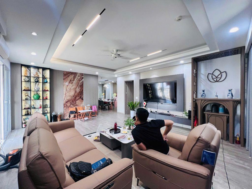 Bán chung cư 150m2, góc, kdt Mailand- splendora, nội thất có sẵn, view đẹp