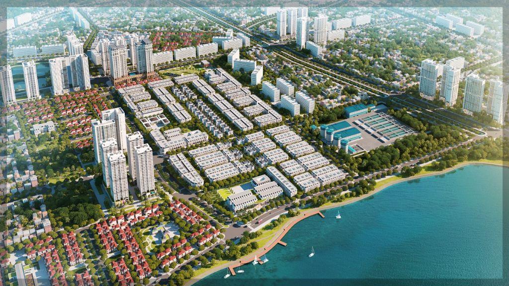 Hiếm! Bán Liền kề góc Louis City Hoàng Mai, DT 198m2, 5 tầng giá đầu tư