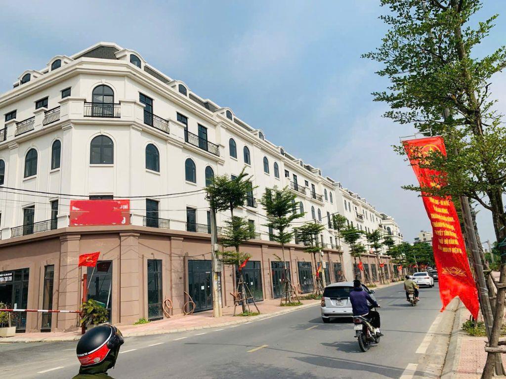 Qũy LK shophouse mặt đường Nguyễn Viết Thứ, Sơn Đồng Central, giá đầu tư