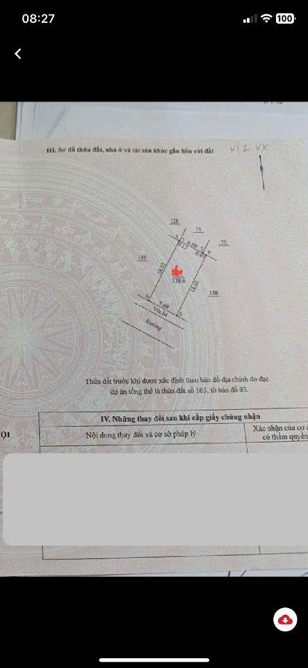 Bán đất dịch vụ 5.5ha Trạm Trôi, Hoài đức, 140m2, giá nhỉnh 19 tỷ