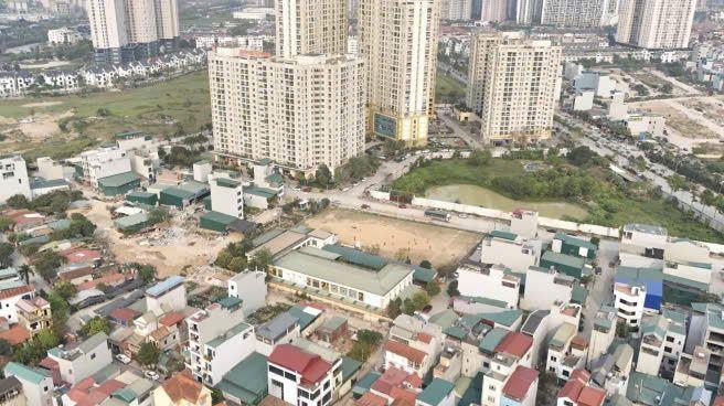 Bán đất dịch vụ khu 3, An Thọ, An Khánh, DT 60m2, mt 4.4m cạnh chung cư