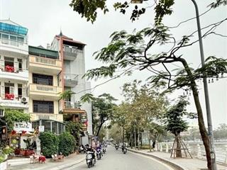 Bán nhà mặt phố trích sài  view hồ tây  vỉa hè rộng như sân bóng  kinh doanh 58 tỷ