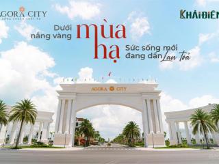Đất nền agora citysổ riêng từng nền  giá đầu tư sinh lời cao chỉ từ 19tr/m2, hỗ trợ bank vay 70%