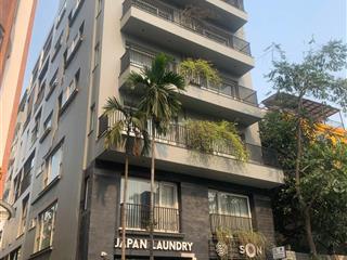 Tòa nhà 40 căn hộ cao cấp, phố đội cấn, dt 200m2, 9 tầng, cho thuê 250tr, giá 60 tỷ