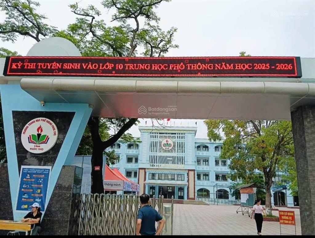 Bán đất võng xuyên, phúc thọ, đường rộng 4m, gần trường cấp 3 phúc thọ