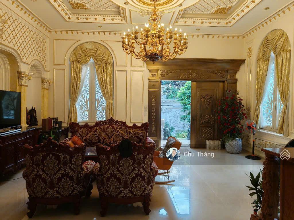 Biệt thự lâu đài duy nhất tại tân bình 2mt hầm 4 lầu thang máy 11x28 giảm ngay 6ty