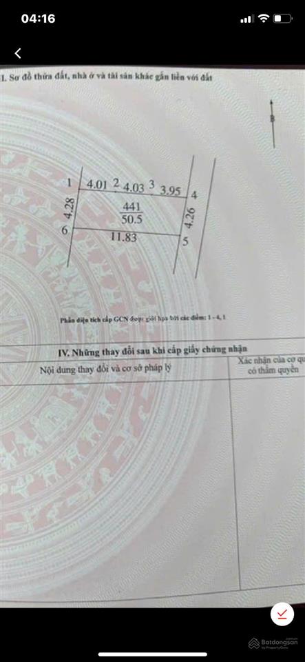 Bán đất ngõ 27 tây mỗ dt 51m2, mt 4.4m, ô tô qua đất, giá 5,65 tỷ