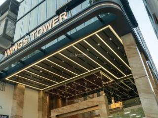 Bán nhà mặt phố hoàng quốc việt, dt 200m2 x 8 tầng, thuê 150 tr/ th, giá 90 tỷ.