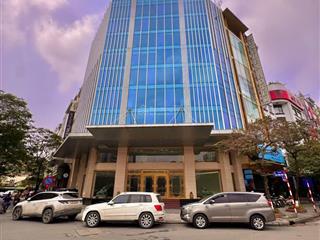 Cho thuê sàn văn phòng 82 trần thái tông  cầu giấy  310m2 lô góc full kính