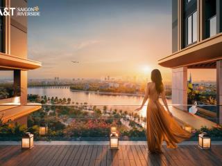 Căn hộ nghĩ dưỡng tại sài gòn  view sông  bến du thuyền  a&t saigon  em