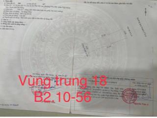 Chính chủ cần bán vùng trung 18  sổ sẵn cọc ngay