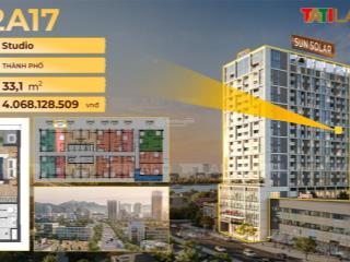 Độc quyền căn 1pn studio view thành phố. giá 4tỷ
