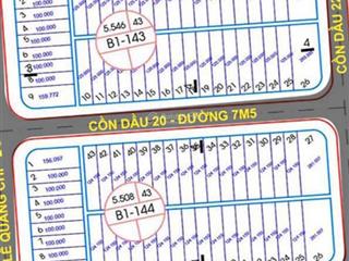 Chính chủ cần bán lô đất cồn dầu  kđt sinh thái hoà xuân
