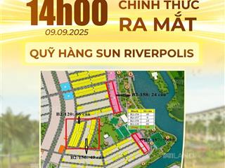 Chính thức mở bán kđt nam hoà xuân  đầm sen