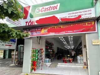 Bán mt đang cho thuê bán dầu nhớt, gần chợ đệm, bình chánh, sổ hồng 5x19m