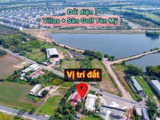 Đất mặt tiền quốc lộ n2 đối diện sân golf, cách vinhomes hậu nghĩa 6km, shr!