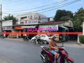 Bán nhà cấp 4 mặt tiền đường nguyễn văn nghi , quận gò vấp dt 20x50m full thổ cư giá 125 tỷ