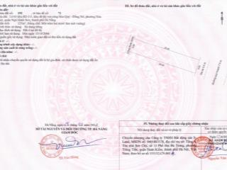 Cặp đất siêu đẹp kdt sinh thái hòa xuân, view công viên đầm sen đấu lưng đường nguyễn phước lan
