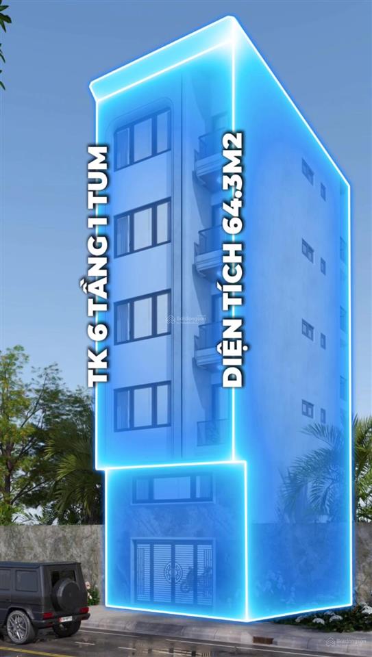 Bán toà chdv phố hồng tiến long biên 65m x7 tầng lô góc mt 6m dòng tiền 75tr/tháng