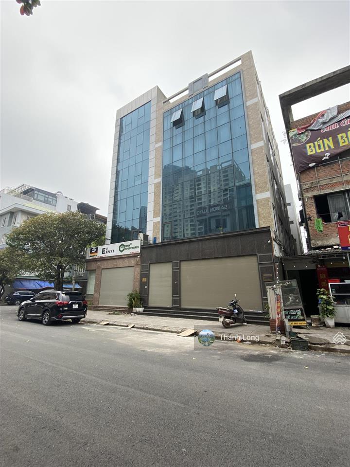 Bán toà nhà hoàn thiện đẹp tại kđtm văn khê  phân lô, vỉa hè, kd 24/7, 140m2x6t, mt 9m. giá đầu tư