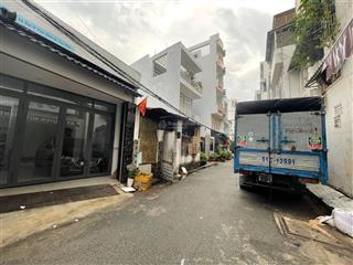 Bán nhà riêng 71m2, ngang 4.1m  hẻm xe tải 6m, đường lê sát, quận tân phú
