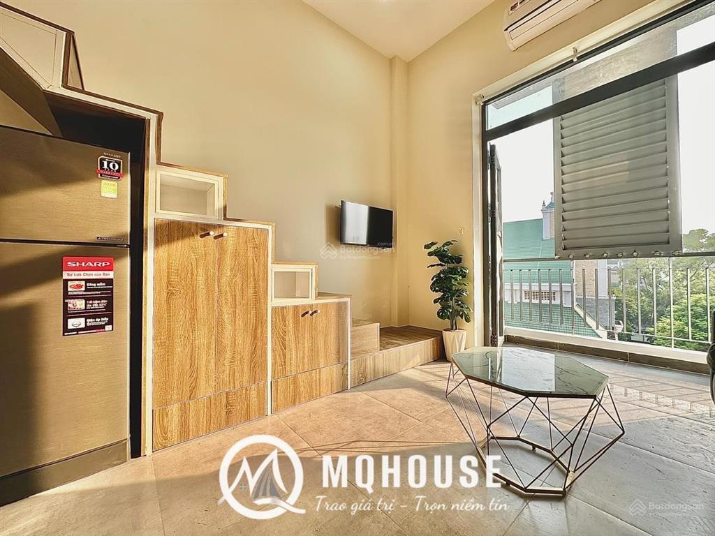 Căn hộ dịch vụ ngay cầu vượt cây gõ giá siêu ưu đãi full nội thất