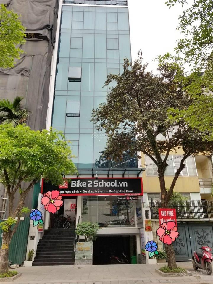 Cho thuê văn phòng trương công giai gần thọ tháp giá 7,5tr/th