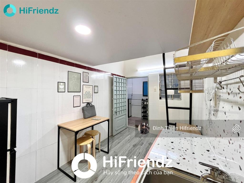 Cho thuê phòng trọ có gác  thang máy  hầm xe  pccc đảm bảo  ngay bạch đằng gần sân bay