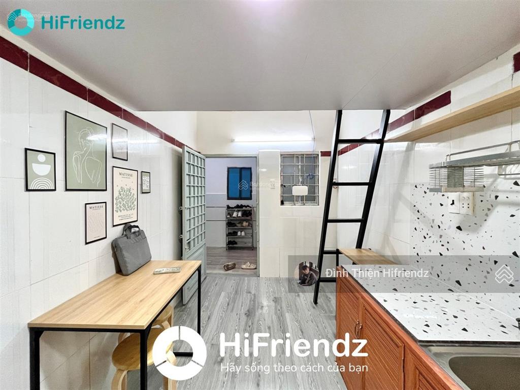 Cho thuê phòng trọ có gác  thang máy  hầm xe  pccc đảm bảo  ngay bạch đằng gần sân bay