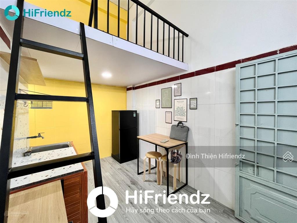 Cho thuê phòng trọ có gác  thang máy  hầm xe  pccc đảm bảo  ngay bạch đằng gần sân bay