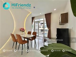 Cho thuê căn hộ mini  full nội thất cao cấp  1pn bancol lớn 40m2  thang máyngay lý thường kiệt