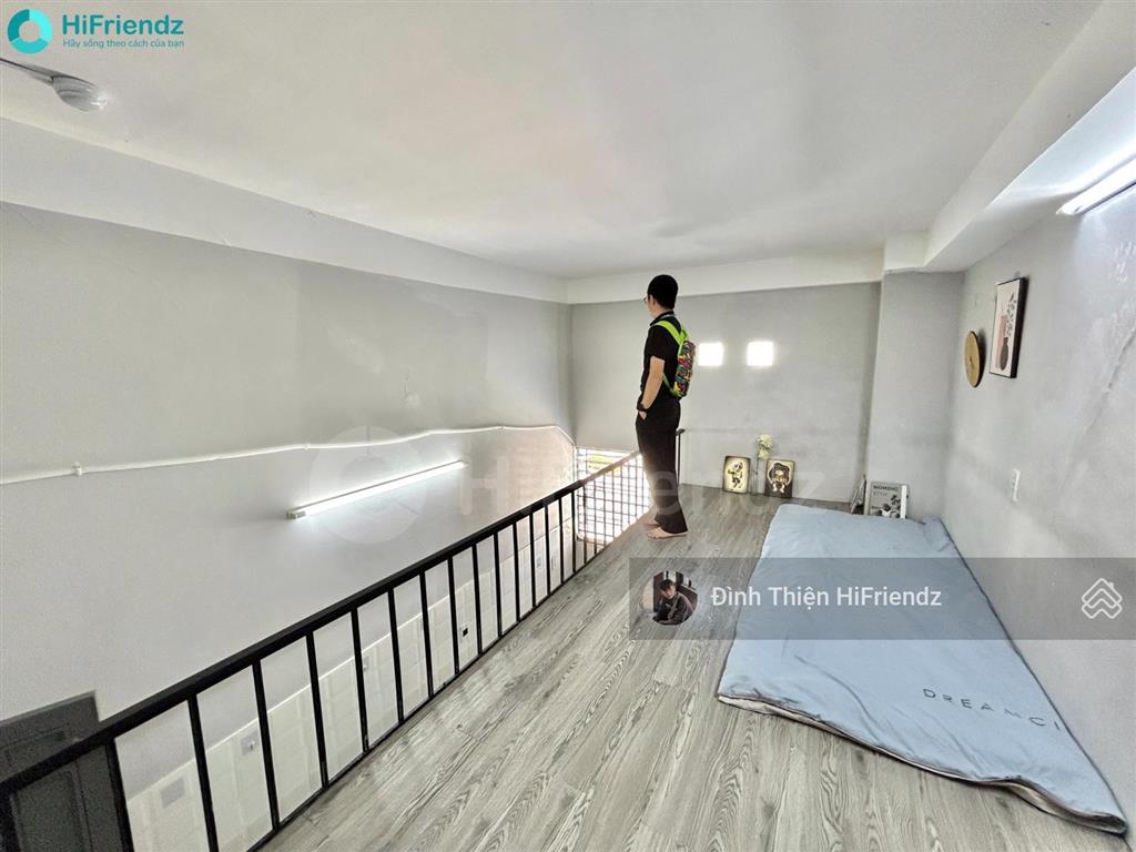 Cho thuê phòng trọ có gác cao 1m8 ngay lê văn sỹ  gần phạm văn hai  có thang máy bảo vệ